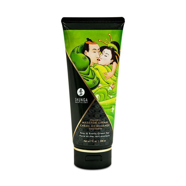 Shunga massage cream pear & exotic green tea