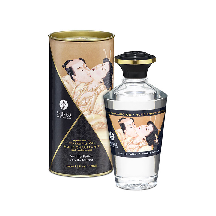 Shunga warming oil vanilla fetish