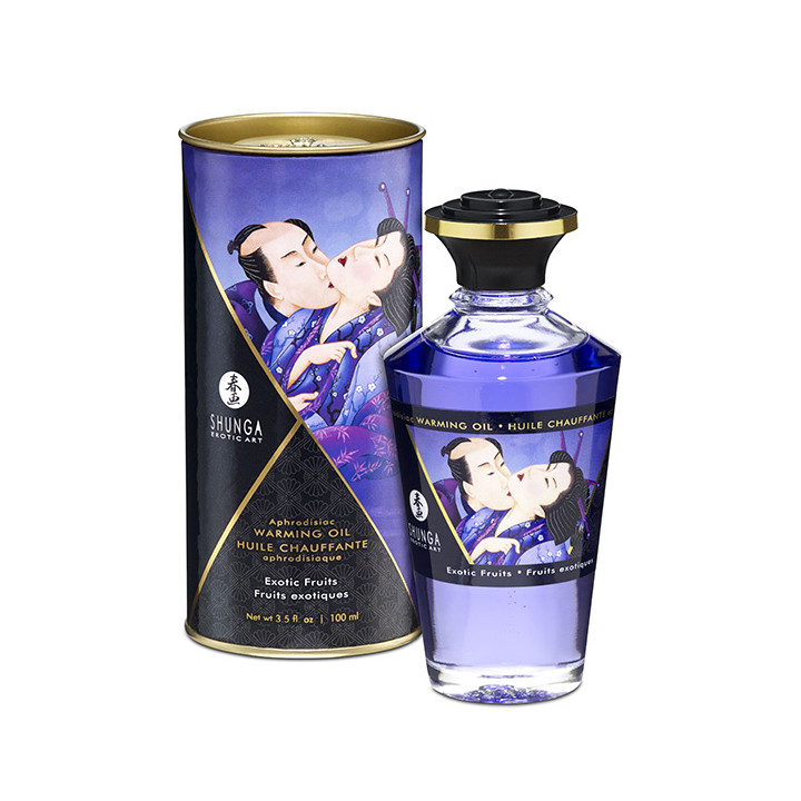Shunga warming oil exotic fruits