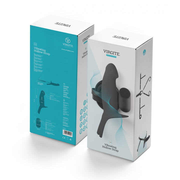 HOLLOW HARNESS W/ VIBRATION H4 SIZE L BLACK