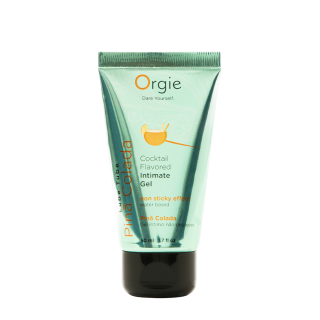 Lube Tube Cocktail Pina Colada Water-Based Kissable Intimate Gel 50ml
