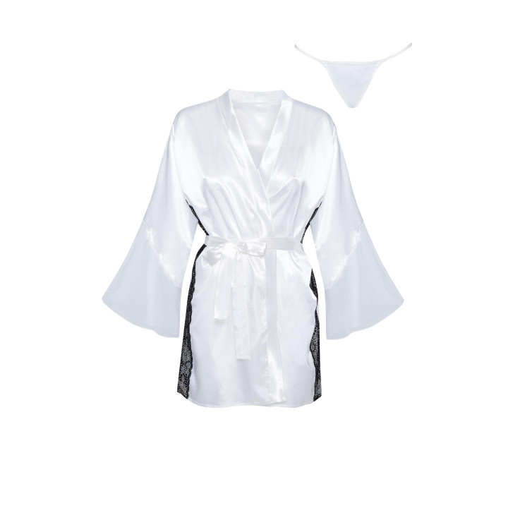 Sara peignoir white