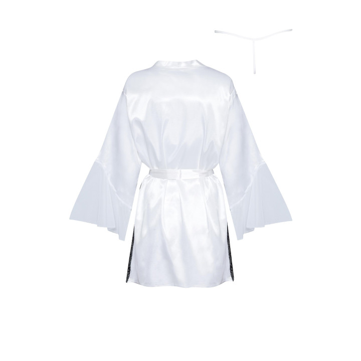 Sara peignoir white