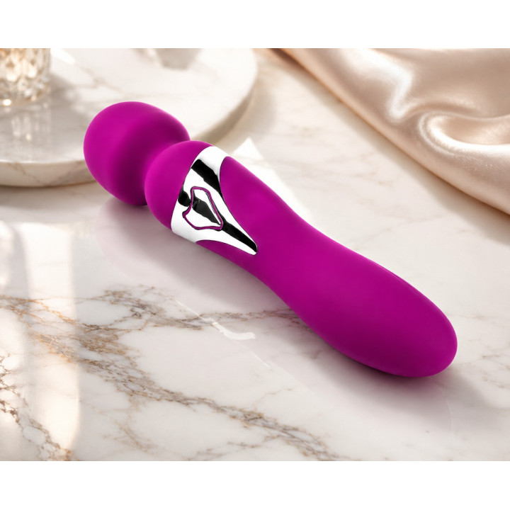 Velvet Touch masażer kulowy magiczna różdżka ładowany usb fioletowy