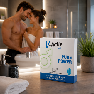 Hot V-Activ Caps for men - 20 caps