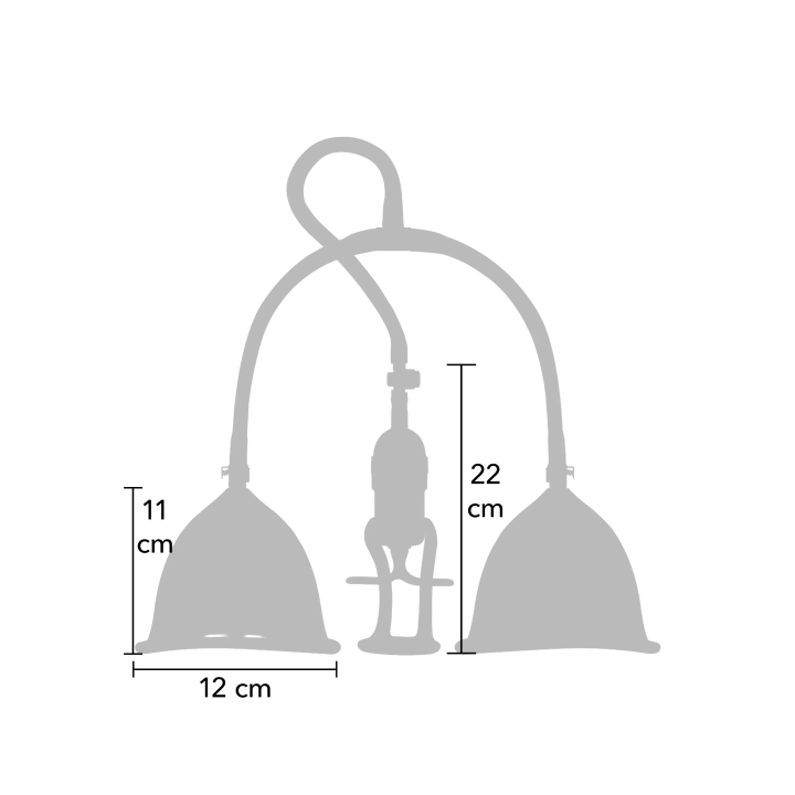Vacuum Breast Pleasure Pump M/L