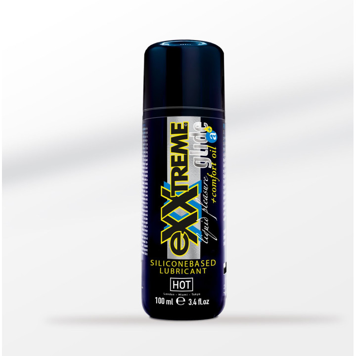 Hot eXXtreme Glide - siliconebased lubricant + comfort oil a+ 100ml