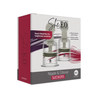 Nipple & Clitoral Suckers M/L