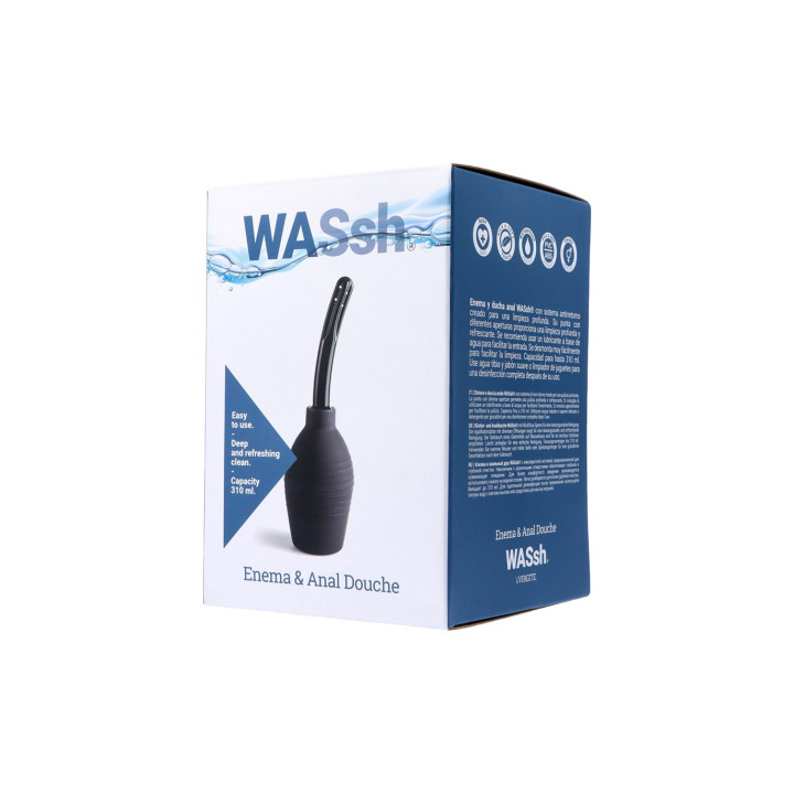 BLACK ANAL CLEANING ENEMA 310 ML