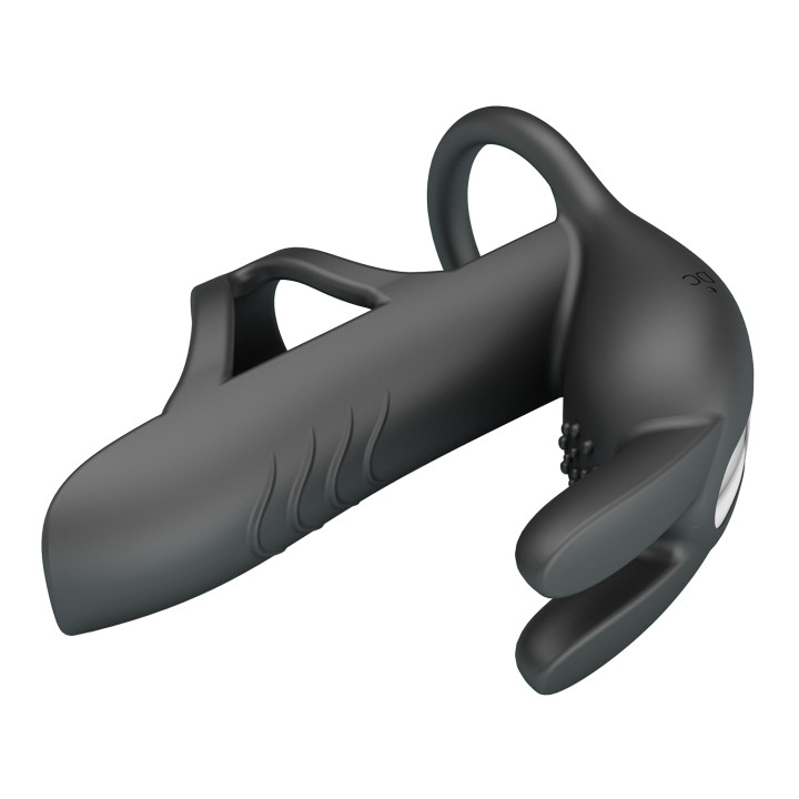 Party Up pierścień wibrujący ładowany usb kolor czarny Mark