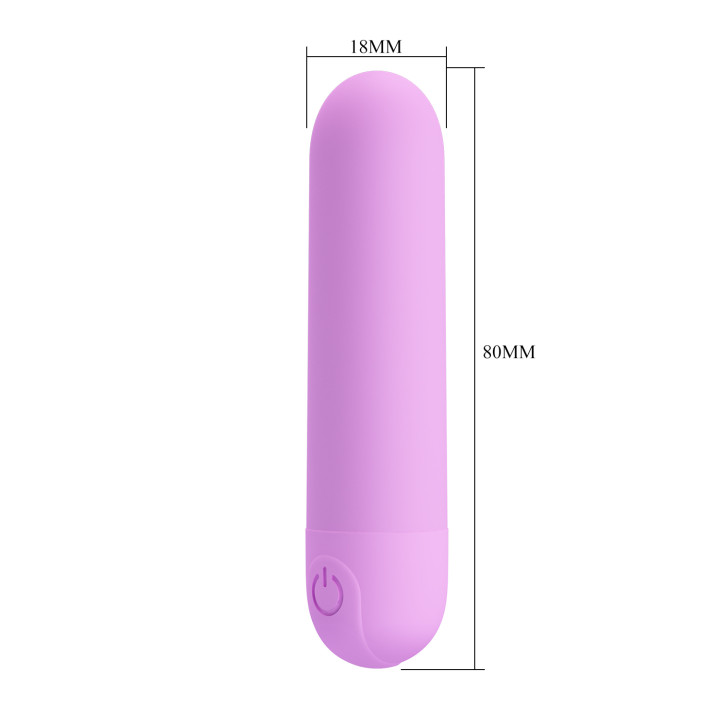Party Up wibrator mini typ bullet ładowany usb kolor fioletowy Greg