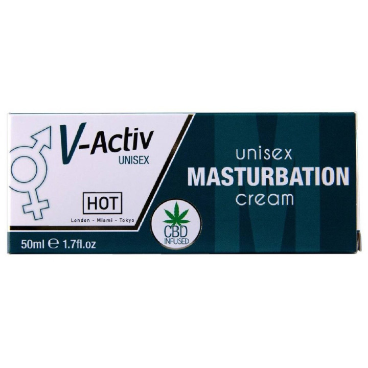 Hot Masturbationscreme mit CBD - unisex 50ml