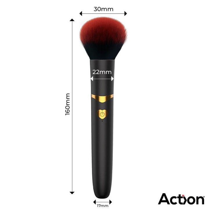 Secret Noir Vibrating Make-Up Brush