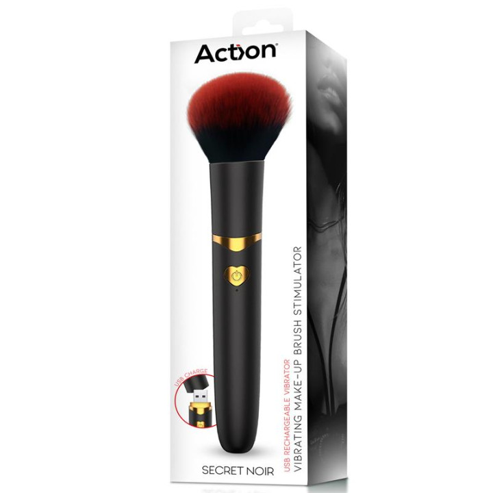 Secret Noir Vibrating Make-Up Brush