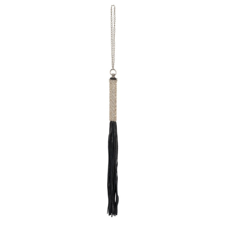 Bad Kitty Mini Whip with Rhinestones