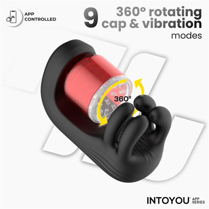 Torky Compressing Rotating Masturbator with App