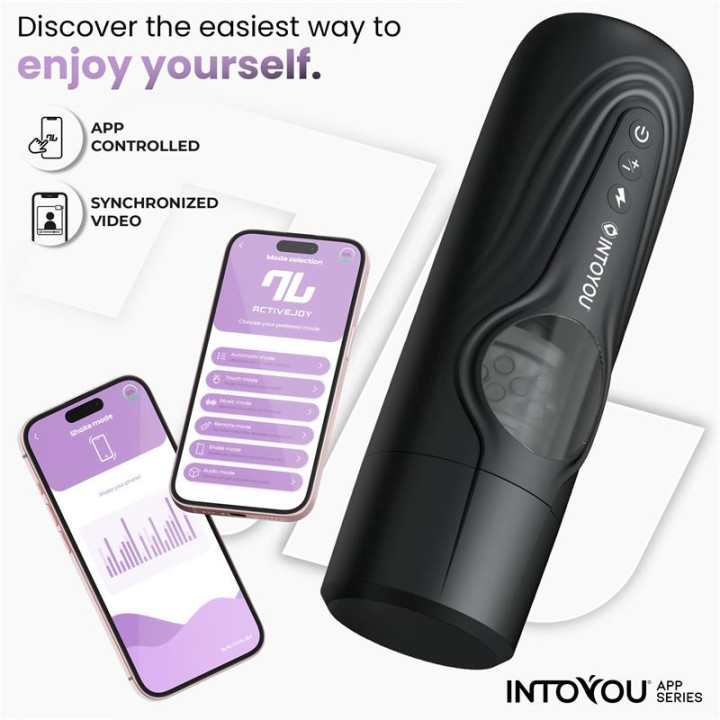 Egor Thrusting and Rotating Male Masturbator with App